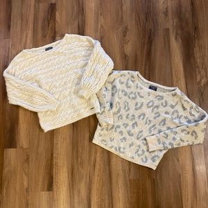 Two Abercrombie Sweaters Bundle